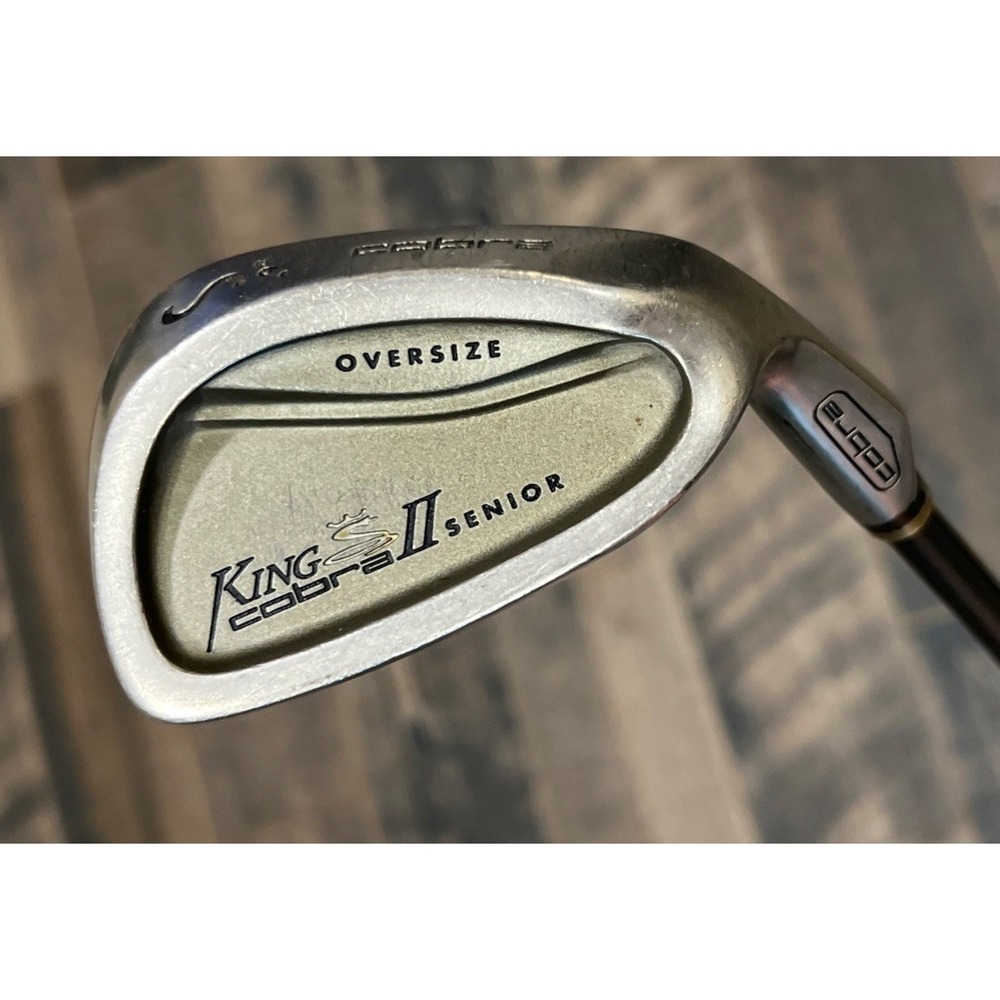 King Cobra II Oversize Sand Wedge SW 56* IQ Hump Senior Flex Graphite Shaft RH